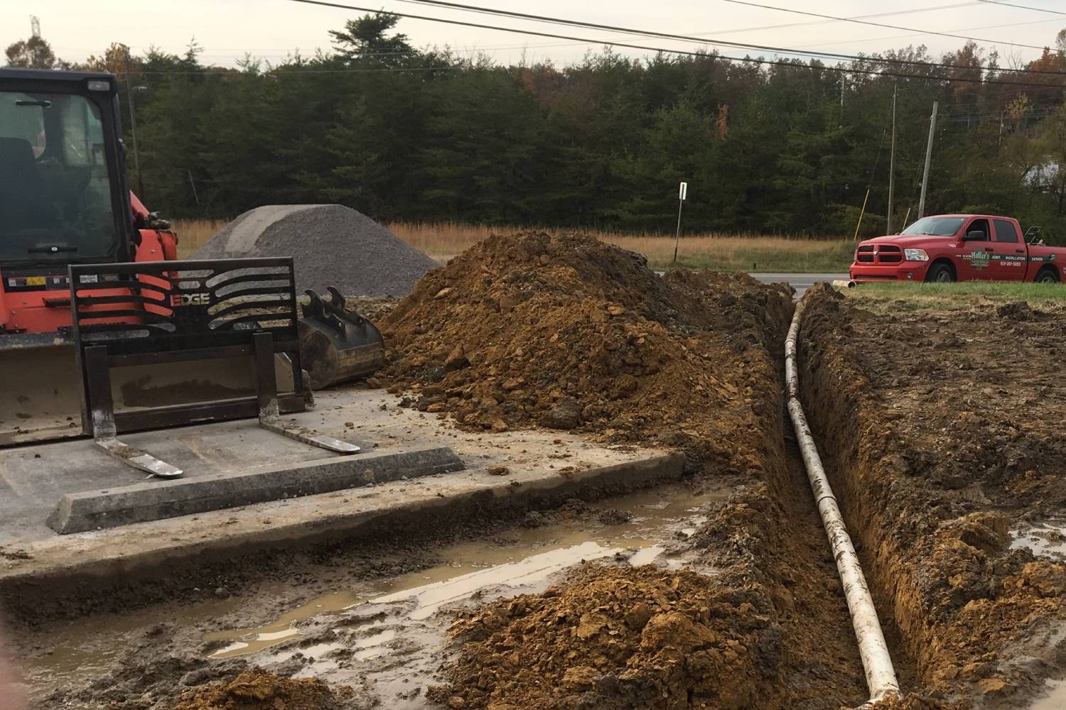 Infrastructure protected by precise water management