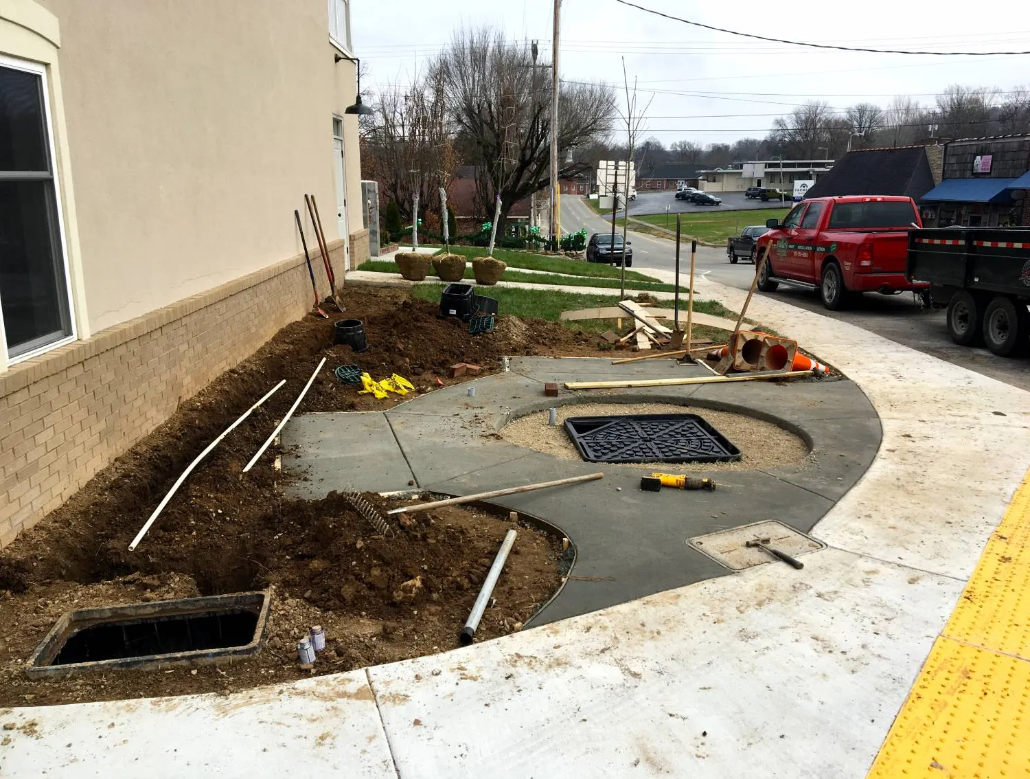 Haller's Landscaping Project Execution